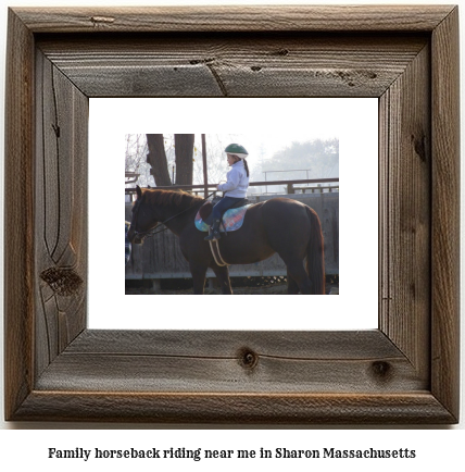 family horseback riding near me in Sharon, Massachusetts